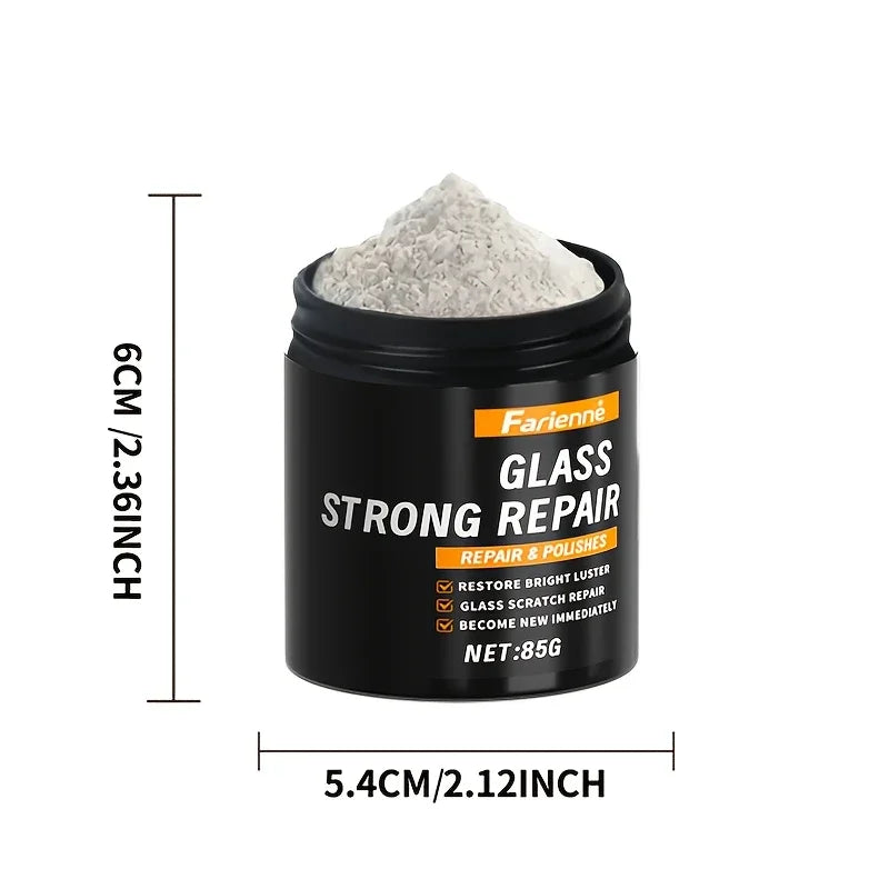 Glass Polishing Powder – Nanoscale Scratch Repair for Clear Surfaces