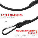 Elastic Bungee Cords with Hooks – Heavy Duty Tie Down for Car Roof Racks