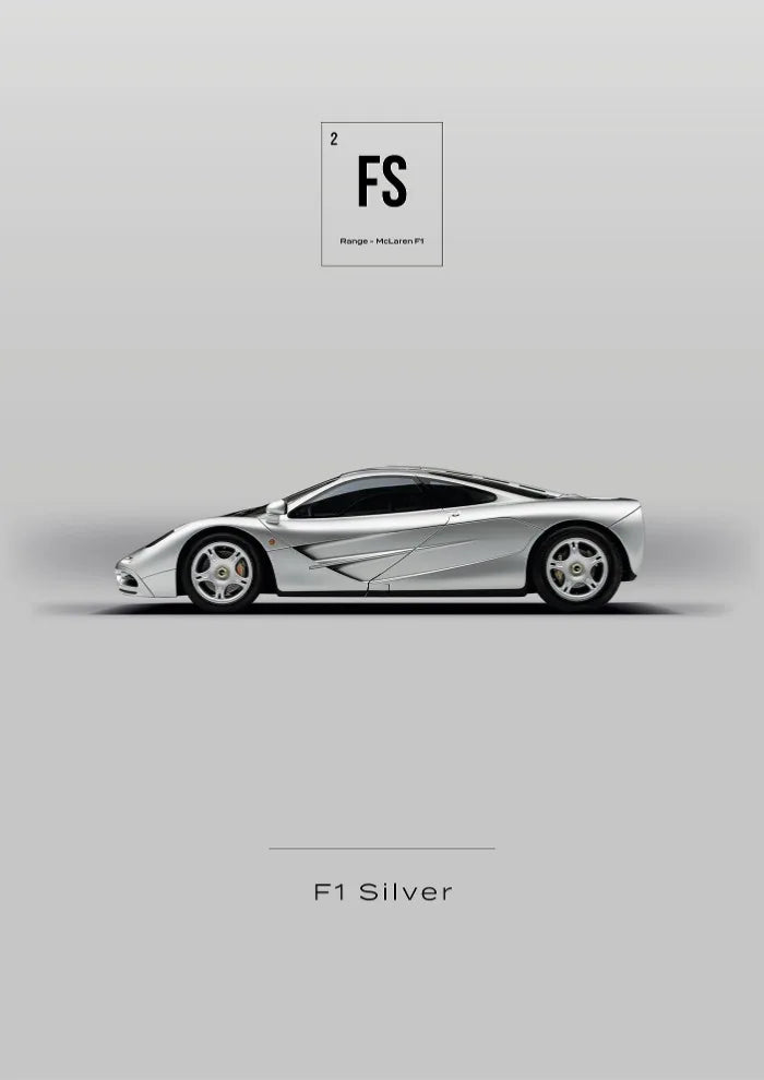 Minimalist Car Canvas Print – Modern Wall Art for Living Room Bedroom Decor