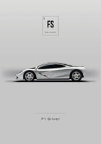 Minimalist Car Canvas Print – Modern Wall Art for Living Room Bedroom Decor