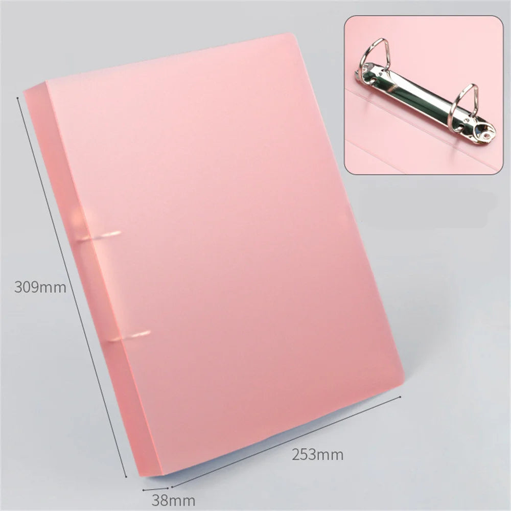 D-Ring Binder – Waterproof Office File Storage for Paper Documents