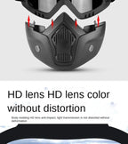 Full Face Protective Goggles – Anti-Fog Windproof Mask for Industrial Safety