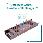 Ultra Thin LED Transformer – Adjustable Power Supply for Strip Lighting