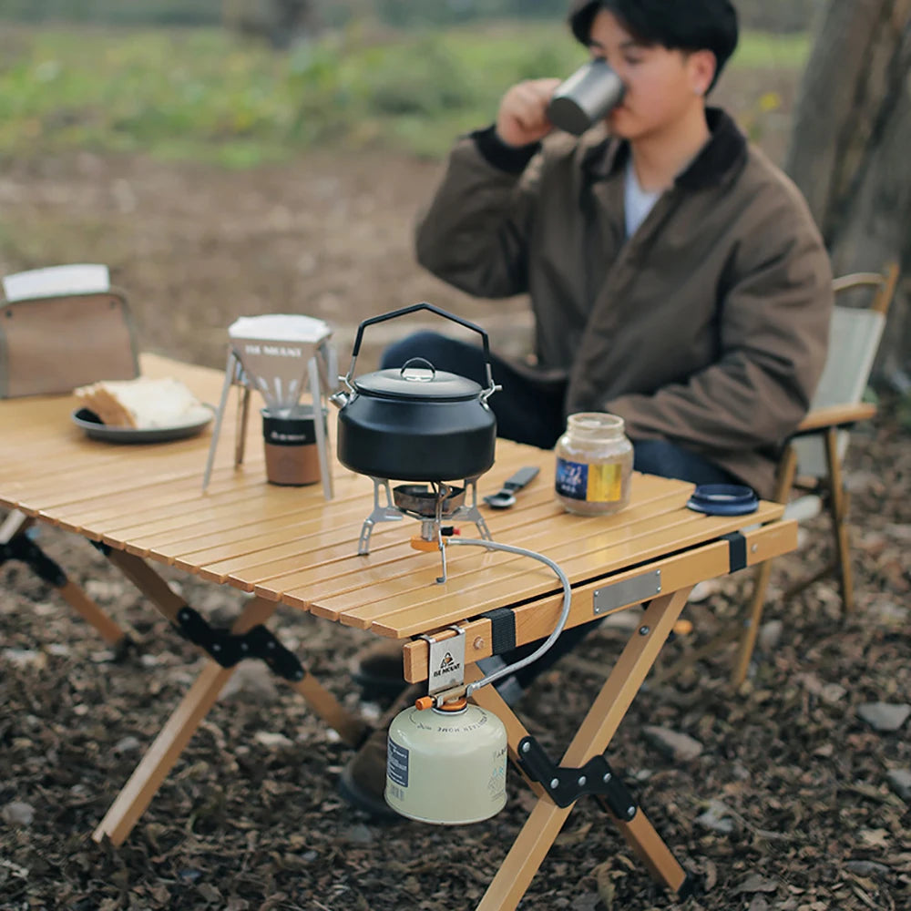 Stainless Steel Gas Tank Hook – Camping Table Hanger for Outdoor Stoves