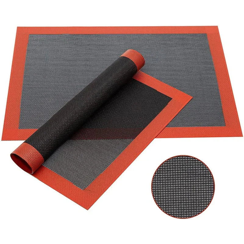 Silicone BBQ Grill Mat – Breathable Non-Stick Liner for Oven and Baking