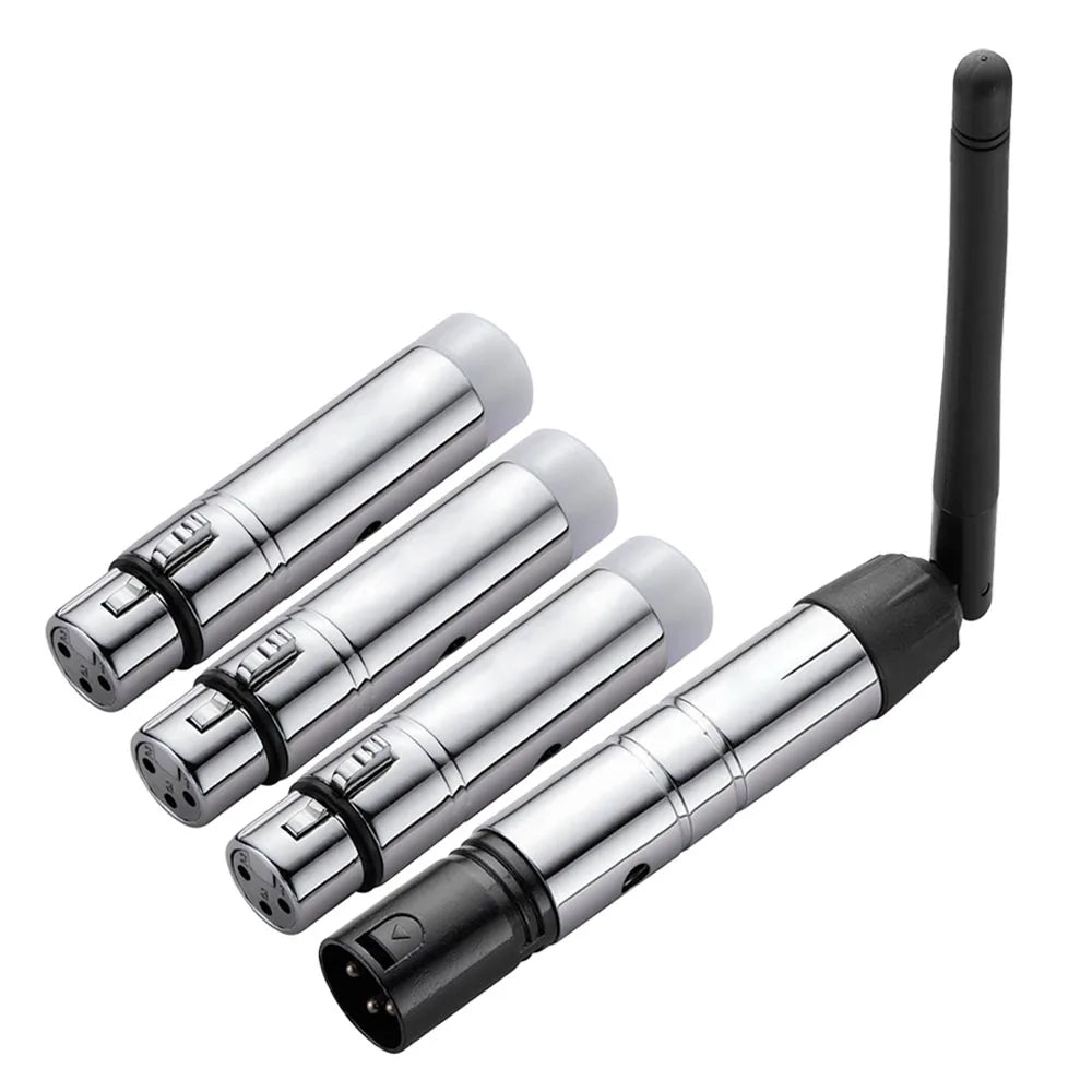 DMX512 Wireless Controller – ISM XLR Receiver Transmitter for Lighting