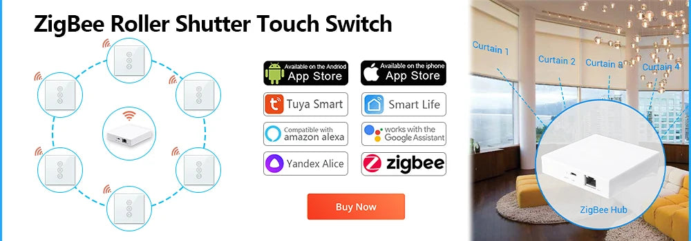 Smart Gateway Hub – Multi-Mode ZigBee WiFi for Home Automation Systems