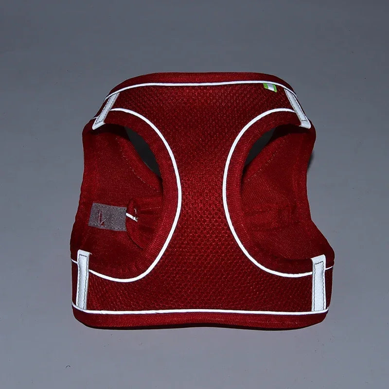 Adjustable Puppy Harness Vest – Comfortable Pet Supplies for Small Dogs
