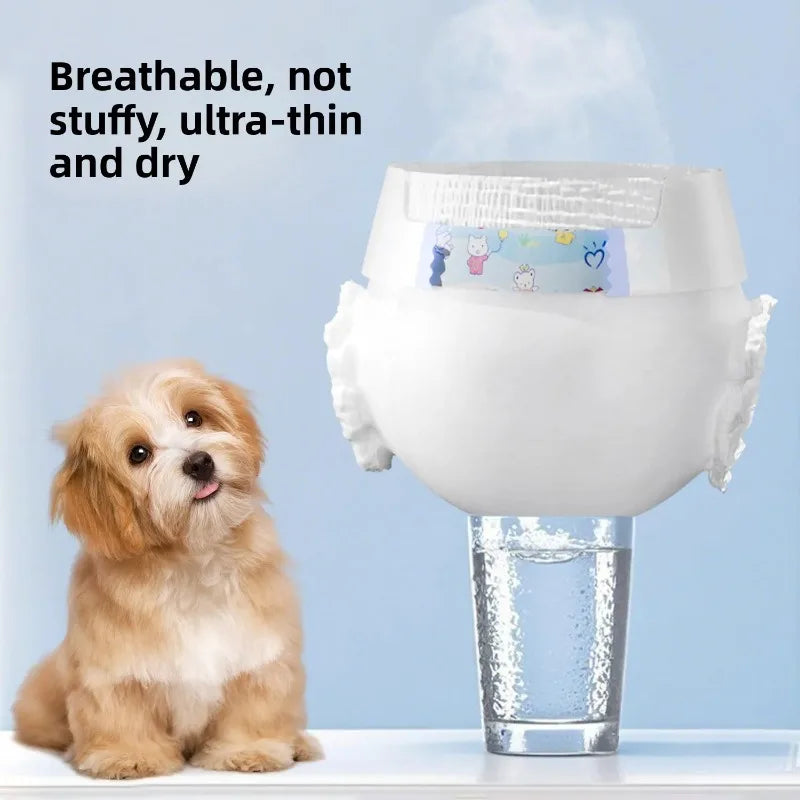 Disposable Male Dog Diapers – Leak-proof Waterproof Shorts for Puppy Care