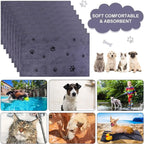 Microfiber Dog Towel – Quick-Drying Absorbent Bath Towel for Pets
