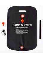 Portable Solar Camping Shower – 20L PVC Heated Water Bag for Outdoor Travel