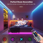 RGB LED Strip Light – Flexible App Controlled Tape for Bedroom Decoration