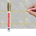Waterproof Grout Repair Marker – White Tile Seam Paint for Bathroom Restoration