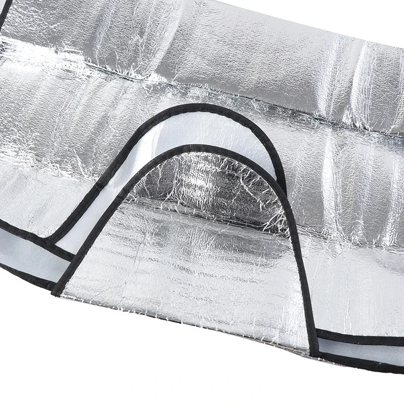 Universal Windshield Sunshade – 150x70cm Snow and Ice Cover for Winter Summer