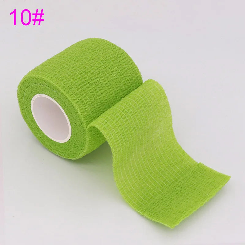 Self-Adhesive Elastic Athletic Tape – Sports Support Wrap for Gym and Injury Recovery