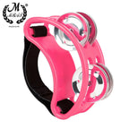 Foot Tambourine with Metal Jingles – Percussion Instrument for Drumming