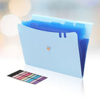 Expanding File Folder – 7-Pocket Accordion Organizer for A4 Documents