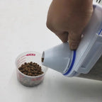 Airtight Plastic Pet Food Container – Moisture-proof Storage for Dog Cat Food