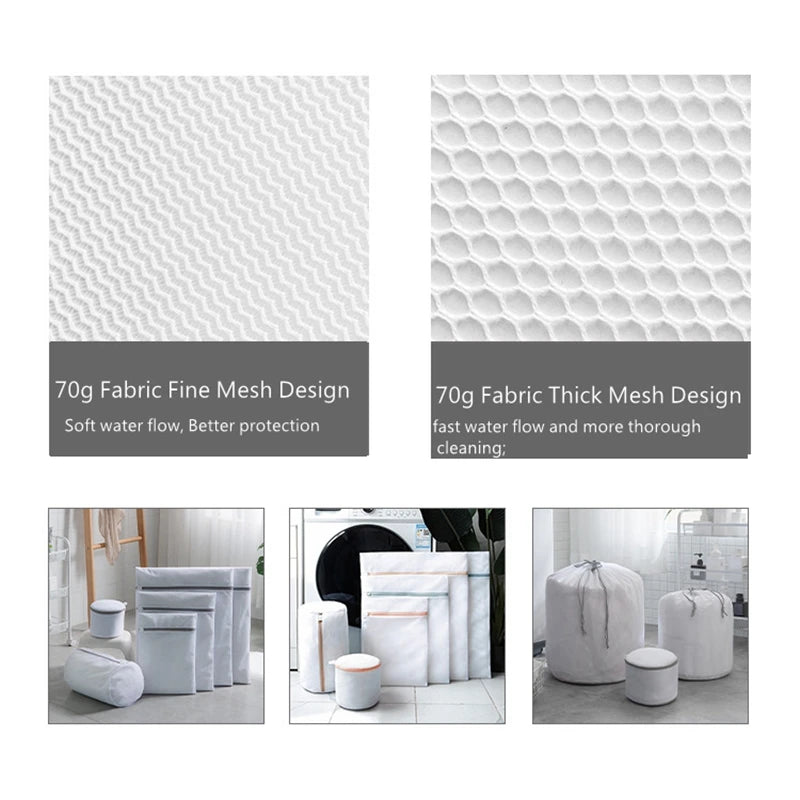 Large Mesh Laundry Bag – Durable Protective Net for Washing Machine Clothes