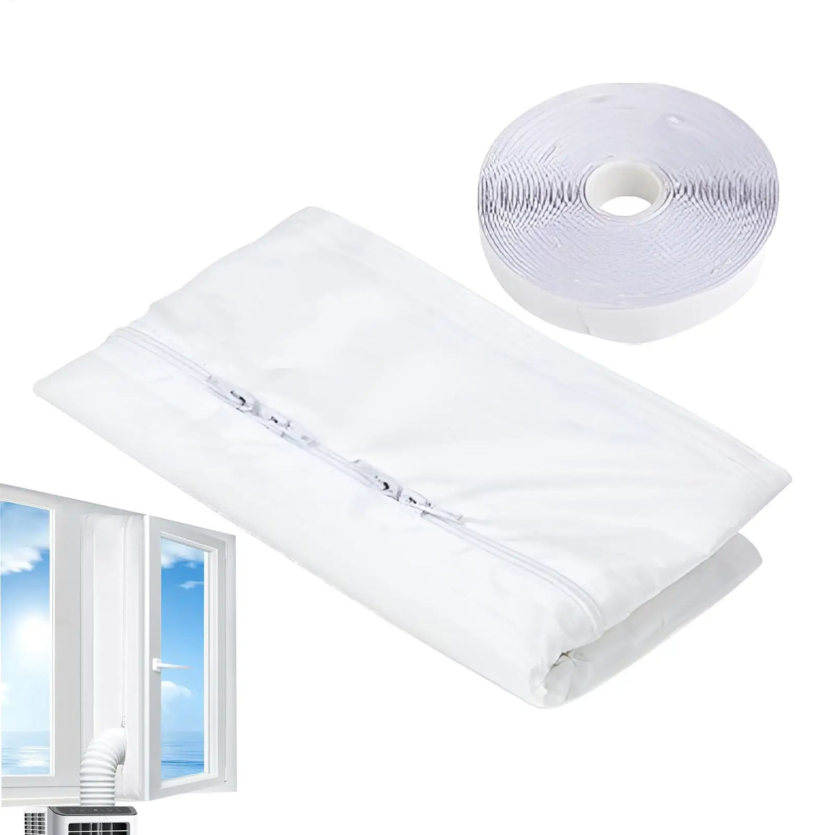Portable Window Sealing Kit – Heat Shield Vent Guard for Air Conditioners