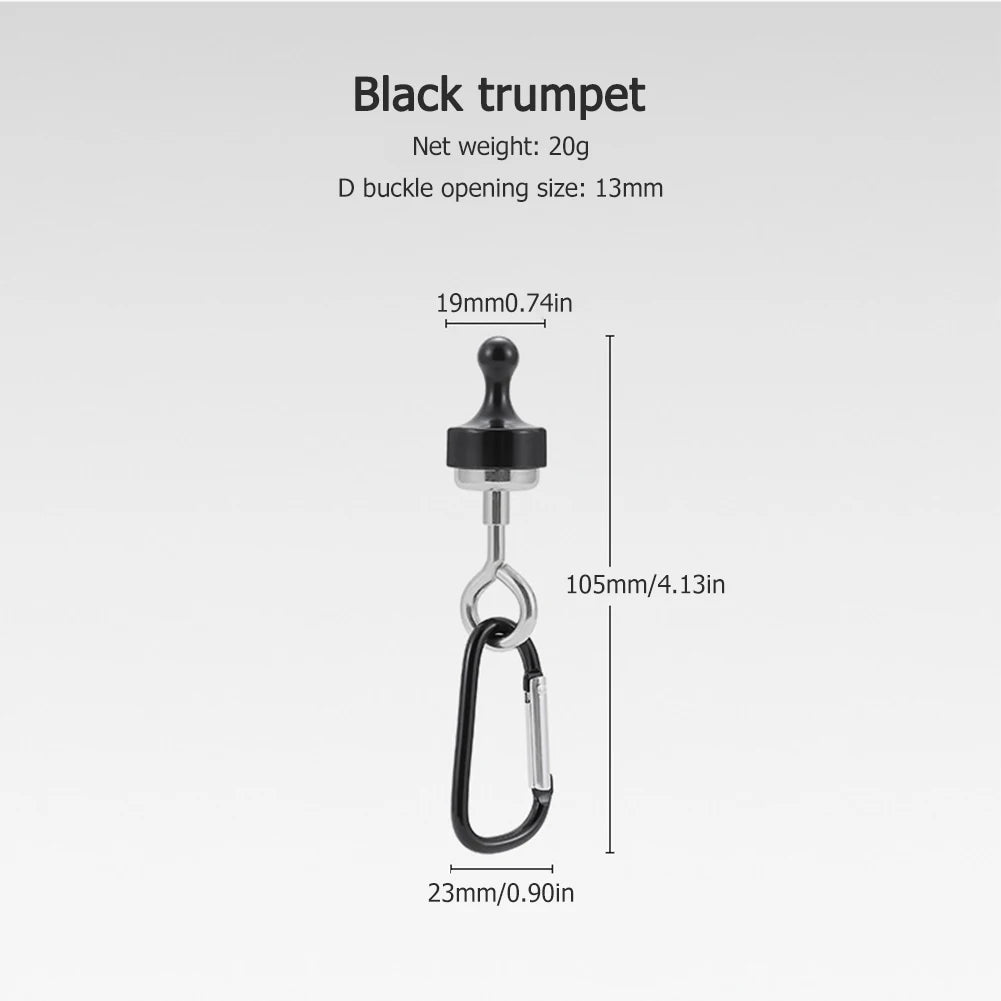 Magnetic Hooks – Heavy Duty Steel Hangers for Outdoor Camping and Tents