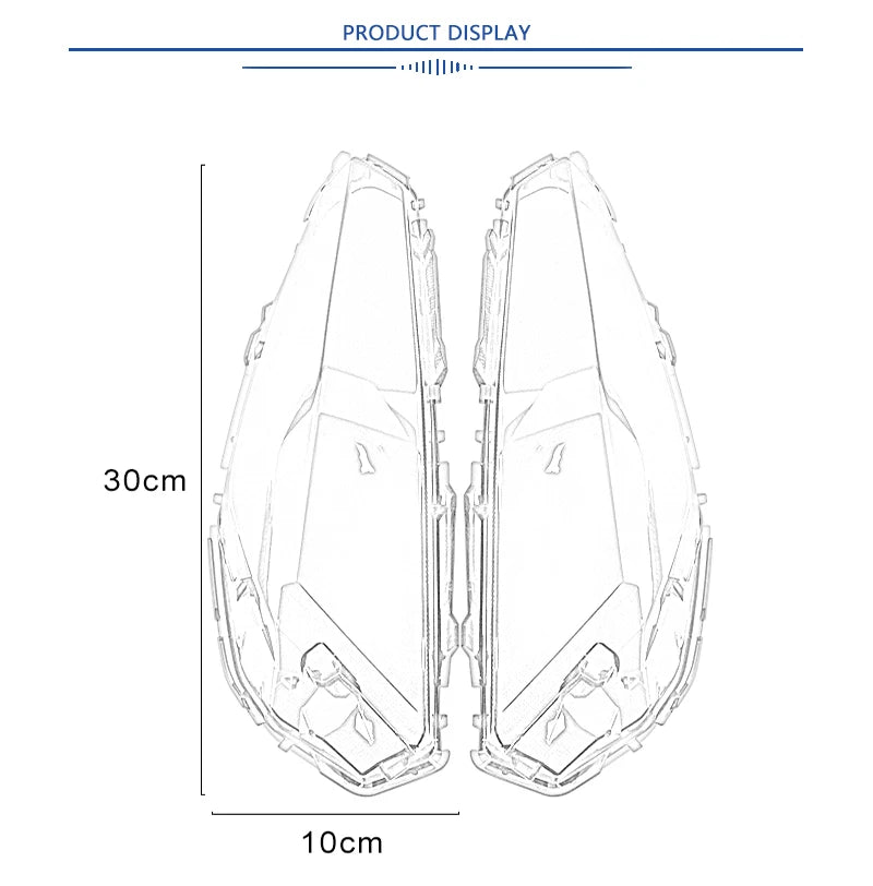 Rear Brake Light Cover – ABS Protective Housing for Yamaha Xmax 300