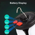 Rechargeable Solar LED Lantern – 1000LM Power Bank for Camping and Fishing
