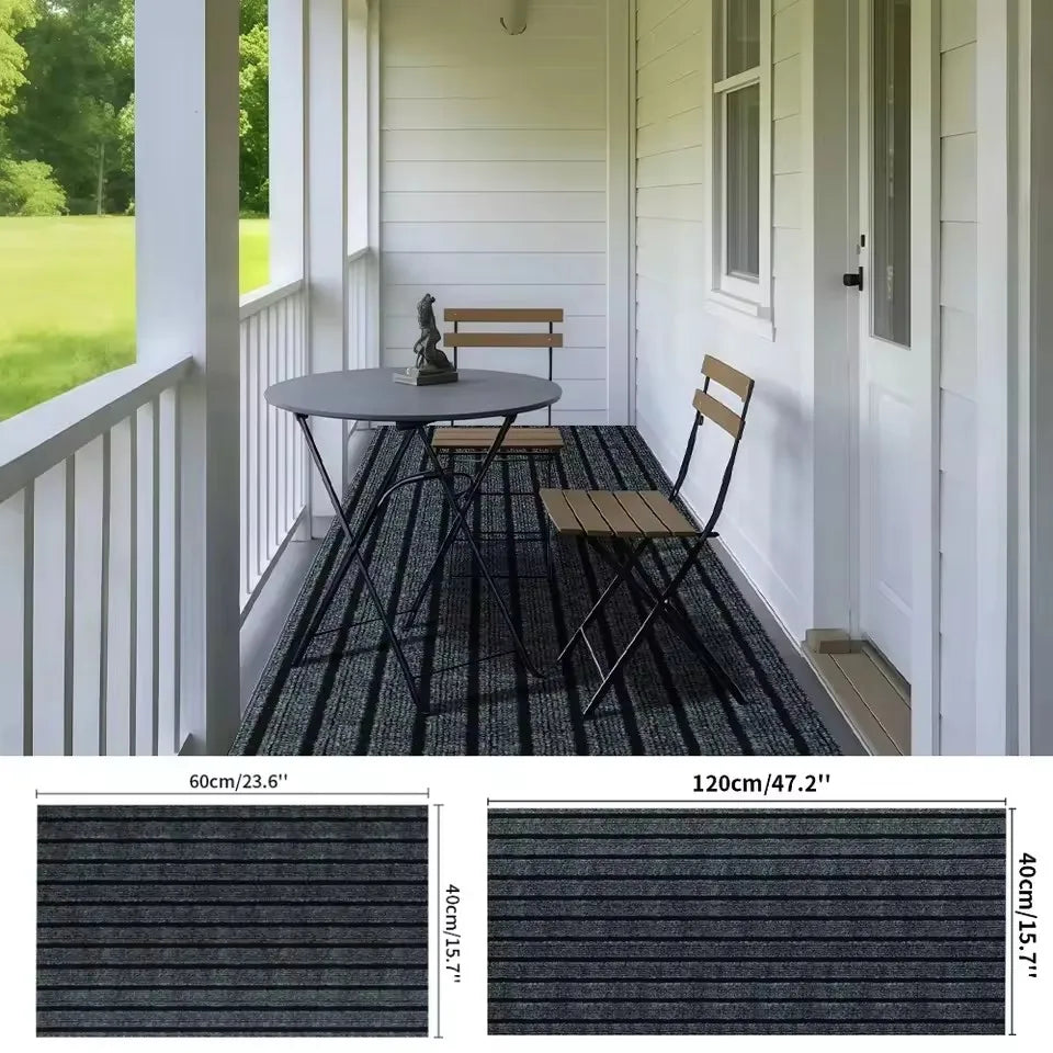 Non-Slip Floor Mat – Stain Resistant Doormat for Indoor Outdoor Home Entrance