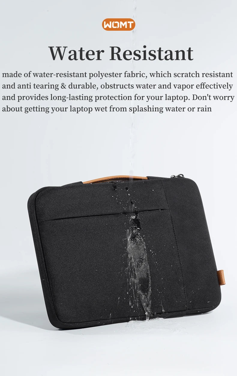 Laptop Sleeve Case – Protective Notebook Bag for 13 to 15 Inch Laptops
