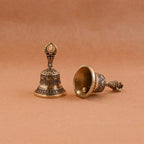 Antique Bronze Bell Pendant – Small Copper Craft for Jewelry Decoration