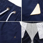 Mens Quick Dry Swim Trunks – Lightweight Beach Shorts for Summer Swimming