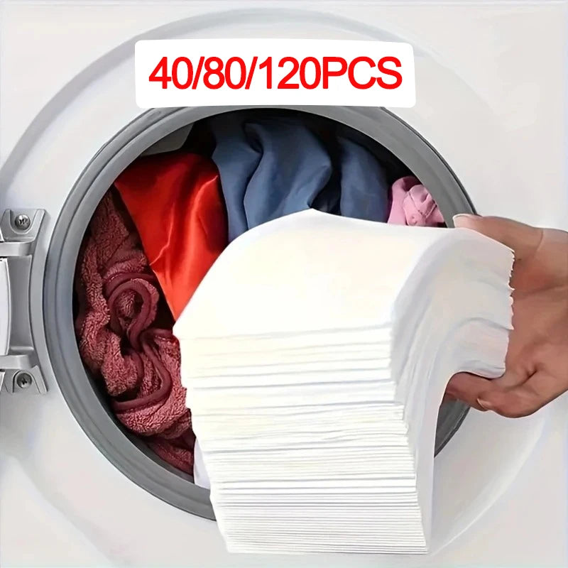 Color Absorbing Laundry Sheets – Anti-Dyeing Catchers for Washing Machine