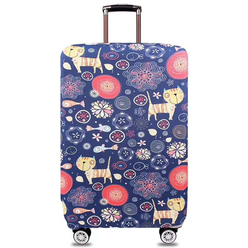 Elastic Luggage Protective Cover – Stretch Suitcase Shield for Travel 18-32 Inch