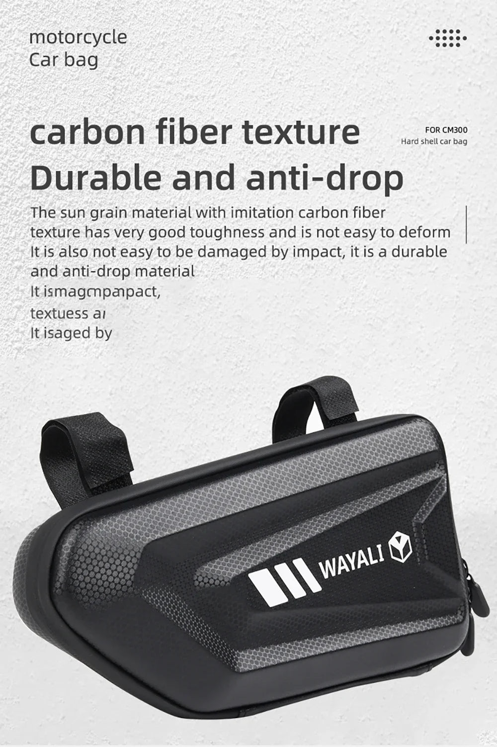 Waterproof Frame Side Bags – Motorcycle Storage for Triumph Tiger 900
