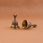 Antique Bronze Bell Pendant – Small Copper Craft for Jewelry Decoration