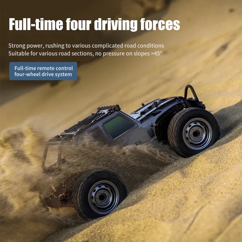 Brushless RC Monster Truck – 70km/h 4WD High Speed Off Road Car for Kids