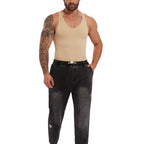 Compression Bodysuit – Slimming Tummy Control Vest for Men Body Shaping