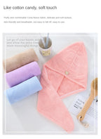 Microfiber Hair Drying Turban – Super Soft Absorbent Towel for Bath and Gym