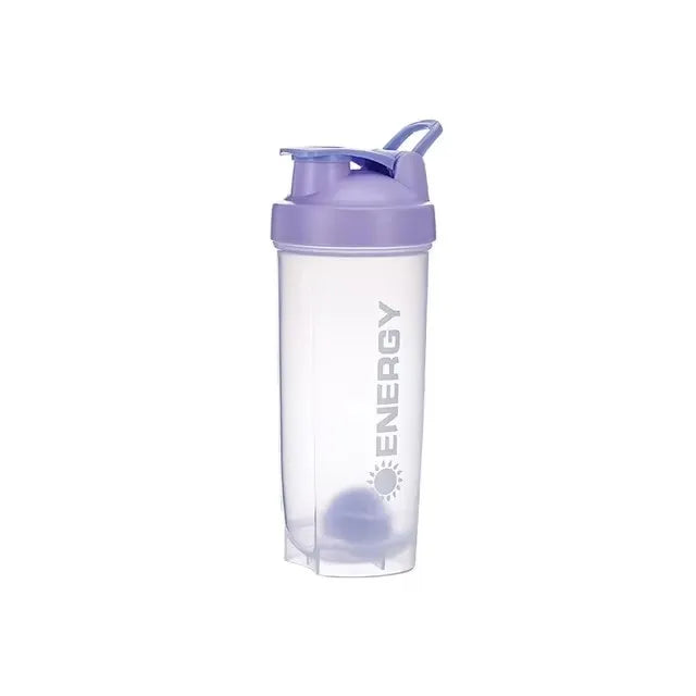 Portable Protein Shaker Bottle – Leakproof 700ml Cup for Gym and Outdoor Sports