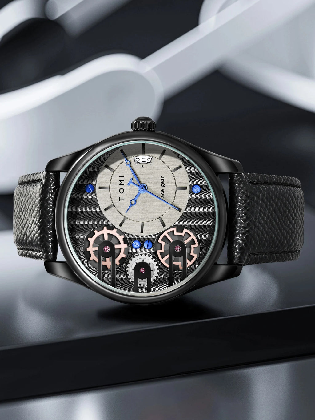Quartz Men's Wristwatch – Luxury Minimalist Business Gift for Anniversaries