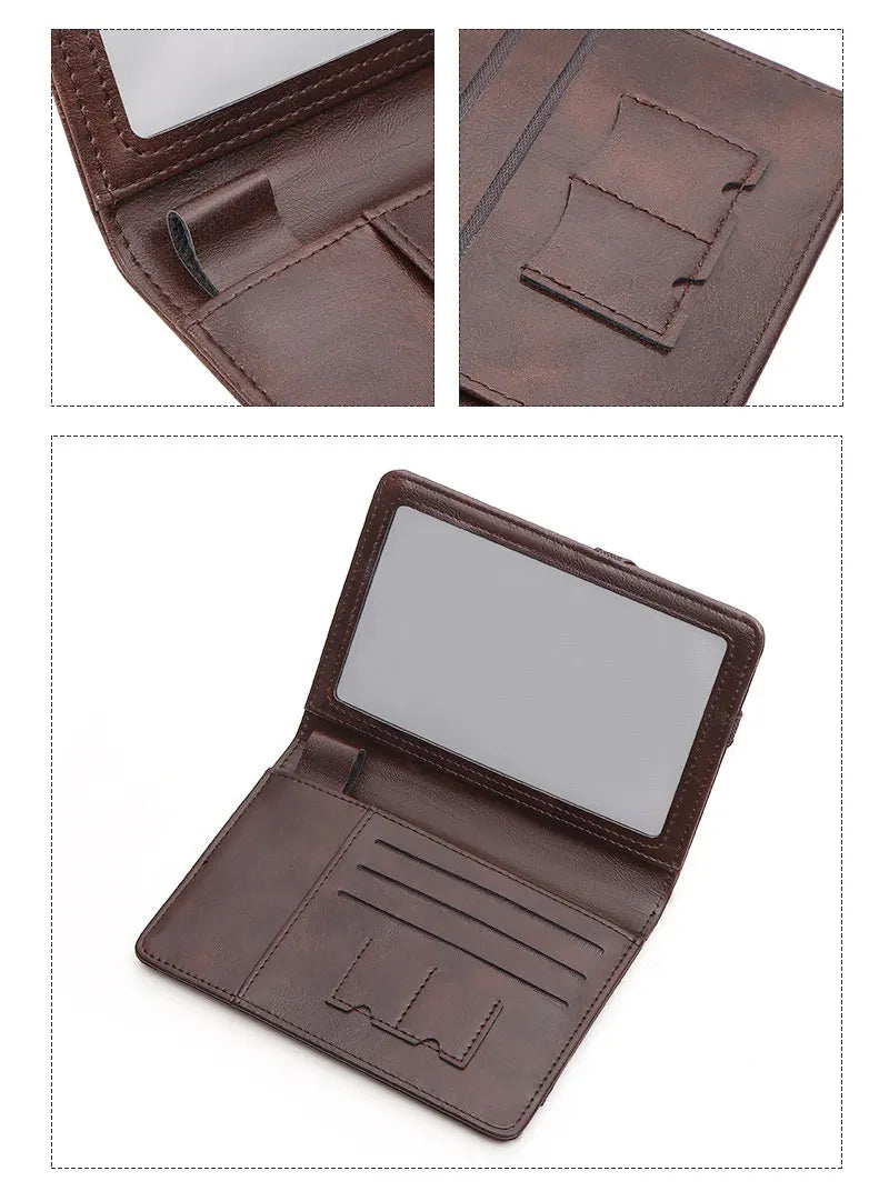 RFID Passport Holder Wallet – Anti-Theft Travel Organizer for Men and Women