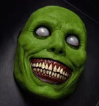 Latex Demon Horror Mask – Creepy Exorcist Prop for Halloween Cosplay