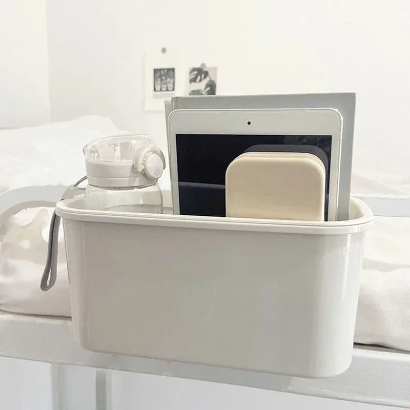 Bedside Hanging Storage Basket – Large Capacity Crib Organizer for Nursery