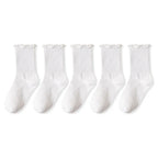 Ruffled Cotton Ankle Socks – Kawaii Lolita Accessories for Women
