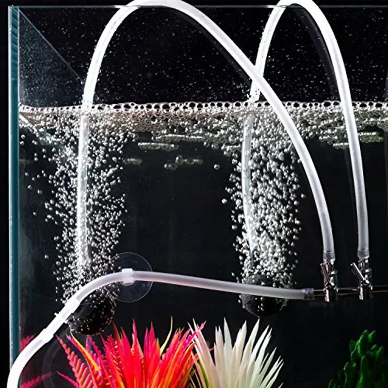 Silicone Aquarium Air Hose – Flexible Oxygen Tubing for Fish Tank Pumps
