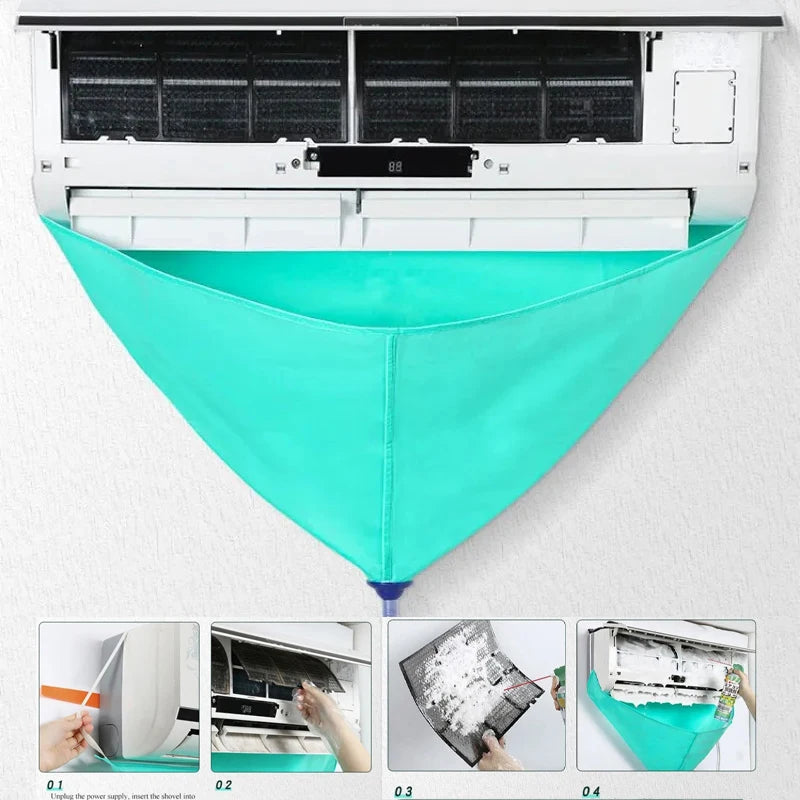 Air Conditioner Cleaning Bag Kit – Leak-Proof Drain Tool for AC Maintenance