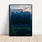 Kanye West Canvas Poster – HD Music Album Art for Home Wall Decor