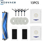 Vacuum Replacement Parts Kit – Filter and Brush Set for Ecovacs T30 Pro Omni