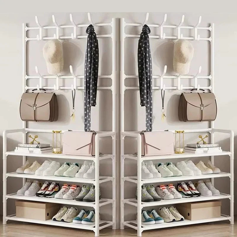 Multi-Layer Shoe Rack – Floor-Standing Organizer for Entryway and Closet Storage