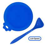 Silicone Pet Food Can Lids and Spoon – Airtight Seal for Dog and Cat Storage